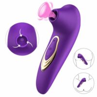 BestFriend - Vibrador Feminino Sugador de Clitóris e Mamilos Super Potente