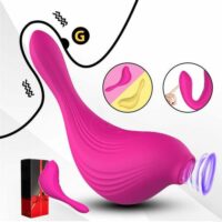 Vibrador e Sugador Estimulador de Clitóris c/ Ondas de Pressão - Bird Fly