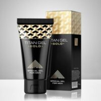 Gel Intimo Sexual para Aumento e Vasodilatação do Pênis - Titan Gold