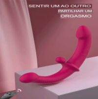 Roxy - Vibrador Duplo Casal Lésbico