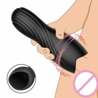 Masturbador Masculino com Vibrador no Pênis