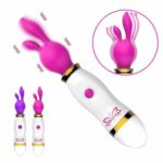 Rabbit Vibrador c/ 2 Pontas Estimulador Feminino