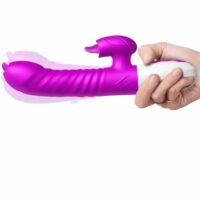 BigLove FOX - Vibrador Rabbit Consolo Vai e Vem com Simulador de Sexo Oral