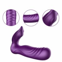 Vibrador Vai-Vem e Estimulação Clitoriana com Controle Remoto