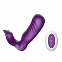 Vibrador Vai-Vem e Estimulação Clitoriana com Controle Remoto