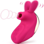 Vibrador de Clitóris e Simulador de Sexo Oral - Vibrador Coelinho da Sorte