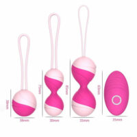 Love Balls Heauthy - Bolas de Pompoarismo com Controle Remoto