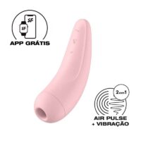 Sugador Satisfyer Curvy 2+ - Sugador com Controle Bluetooth