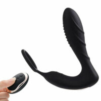 Vibrador Estimulador de Próstata com Controle Remoto Wirelles a Distância