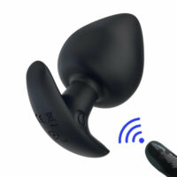 Plug Anal com Vibrador e Controle Remoto