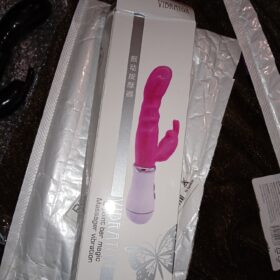 Kit Vibrador Rabbit + Consolo em Silicone Super Macio photo review