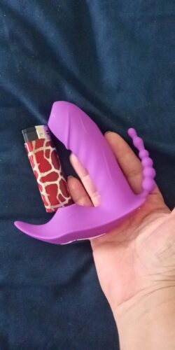 Vibrador para Ponto G, Ânus e Clitóris com Controle Remoto a Distância - Suck 3 em 1 photo review