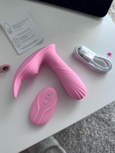 Vibrador de Ponto G e Sugador de Clitóris com Controle Remoto a Distância - Trust Loving photo review