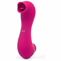 Vibrador Feminino 2 em 1 - Sugador de Clitóris e Simulador de Sexo Oral com Língua LinTap