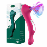 Vibrador Feminino Discreto com Sugador de Clitóris - BirdFly