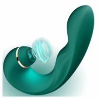 Vibrador Feminino Sugador de Clitóris e Estimulador de Ponto G - Realization