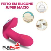 Vibrador de Calcinha; Massageador de Ponto G e Clitóris com Controle Remoto - Dance Spirit