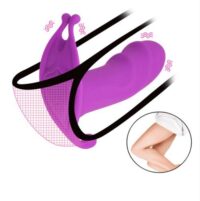 Vibrador de Calcinha para Clitóris, Ponto G e Ânus com Controle Remoto a Distância - Vibra Love