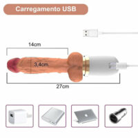 Consolo Realista Vibra + Modo Telescópicos + rotação