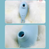 Vibrador Estimulador e Sugador de Clitóris - Dibe Little Blue