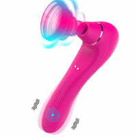 Vibrador Feminino De Ponto G; Sugador De Clitóris Multi Velocidades