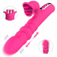 Vibrador Coelho com Estimulador de Clitóris