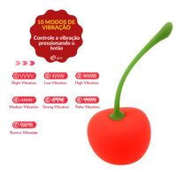 Vibrador Cherry 7 Modos De Vibração