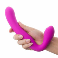 Vibrador com Duas Pontas para Mulheres, Strapless Cinta Peniana sem Alça - TwoLoves