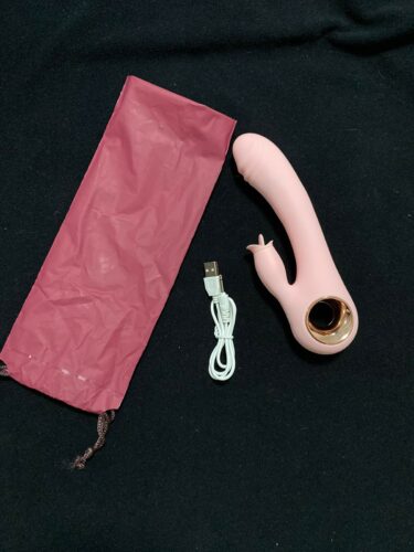 Vibrador Feminino Rabbit com Estimulação de Ponto G e Língua Vibratória - Orion photo review