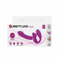 Vibrador Strapless com Dupla Usabilidade e 12 Modos Vibrativos - Valerie Pretty Love